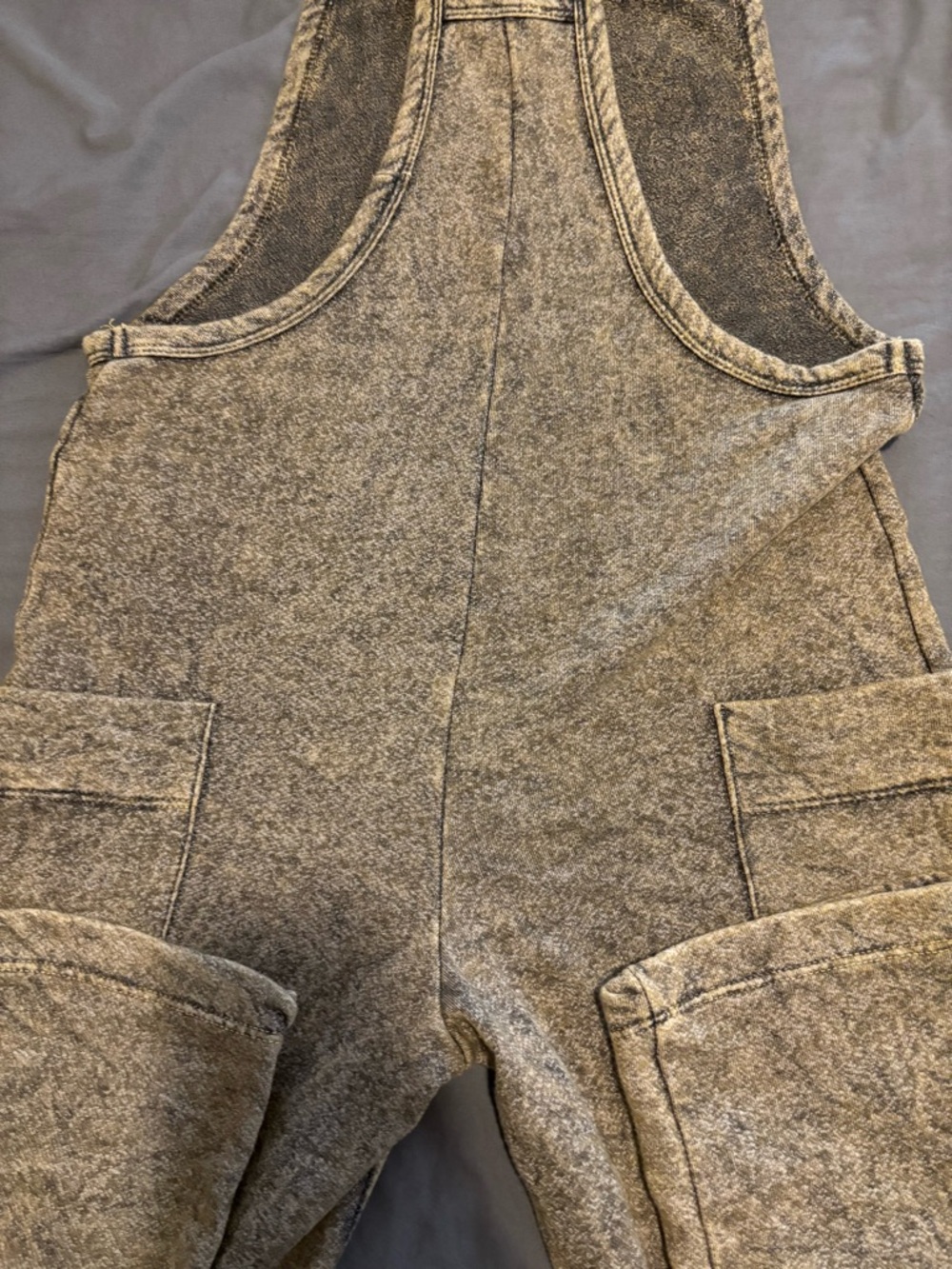 FP Movement by Free People Tan Heathered Overalls Jumpsuit - Picture 11 of 16